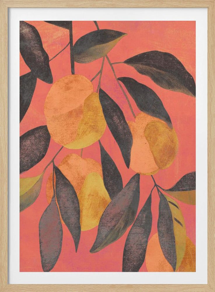Levendig perenbos | Poster
