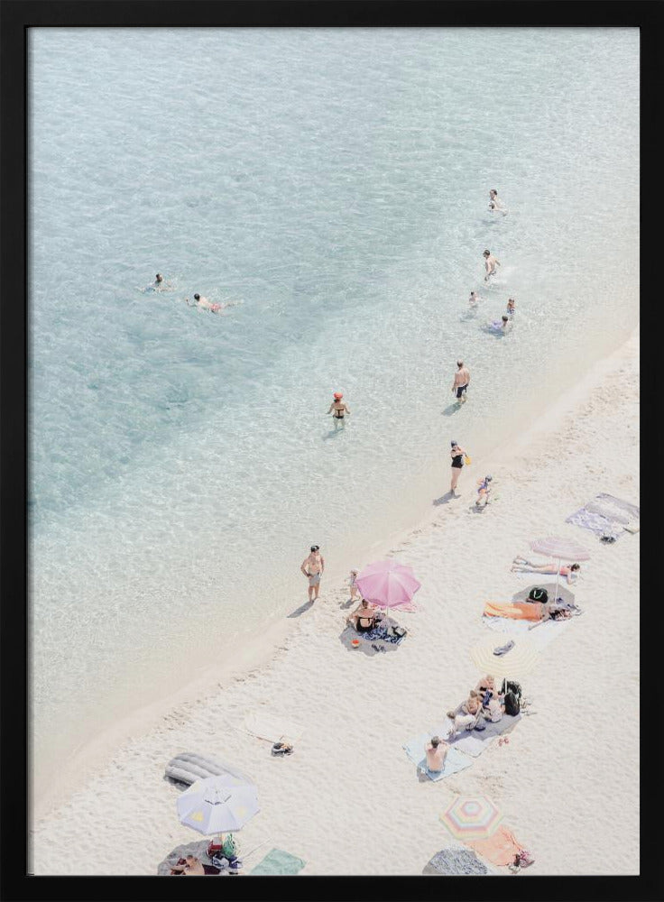 Luchtfoto strand 2 | Poster