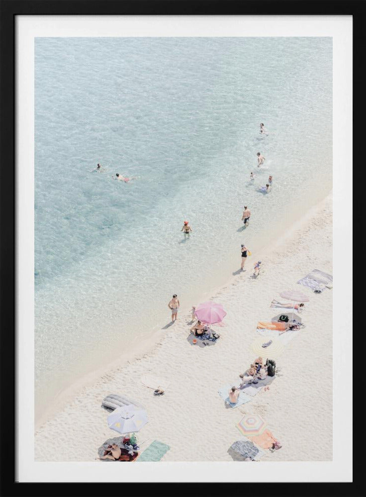 Luchtfoto strand 2 | Poster