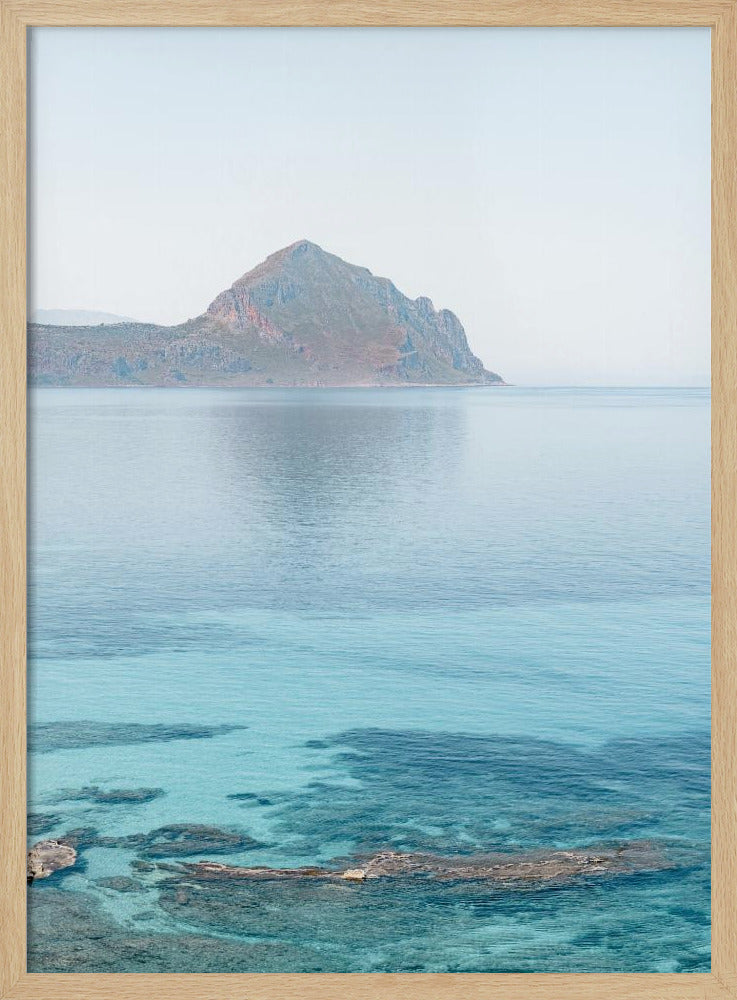 Rotsen aan de kust | Poster