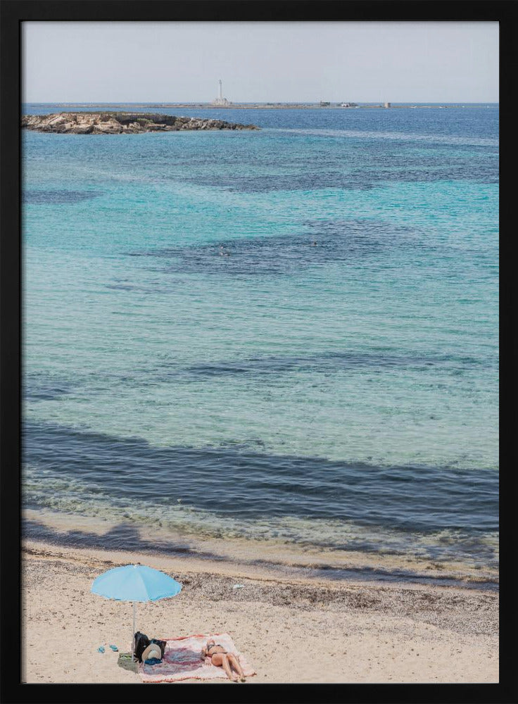 Italiaans strand 3 | Poster