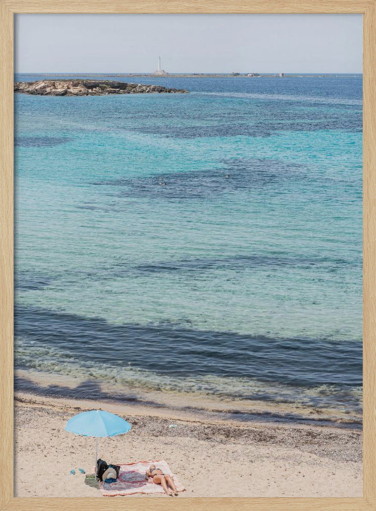 Italiaans strand 3 | Poster