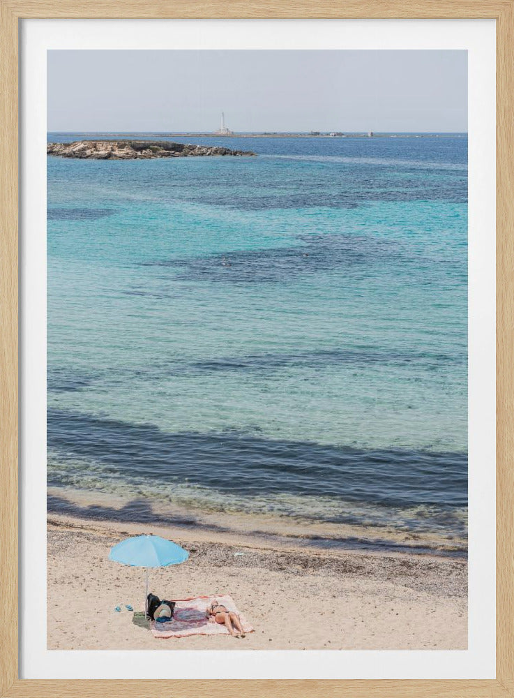 Italiaans strand 3 | Poster