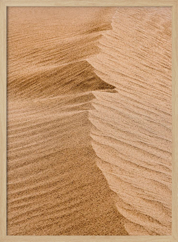 Abstracte woestijn 4 | Poster