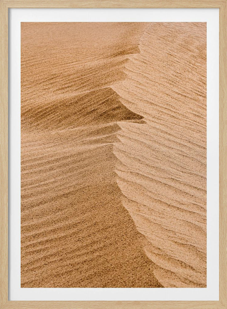 Abstracte woestijn 4 | Poster