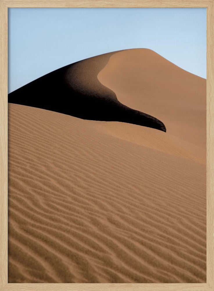Zandduin in de woestijn | Poster