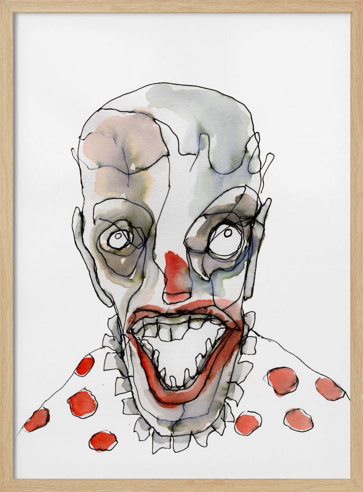 Clowns van het pizzafeest | Poster