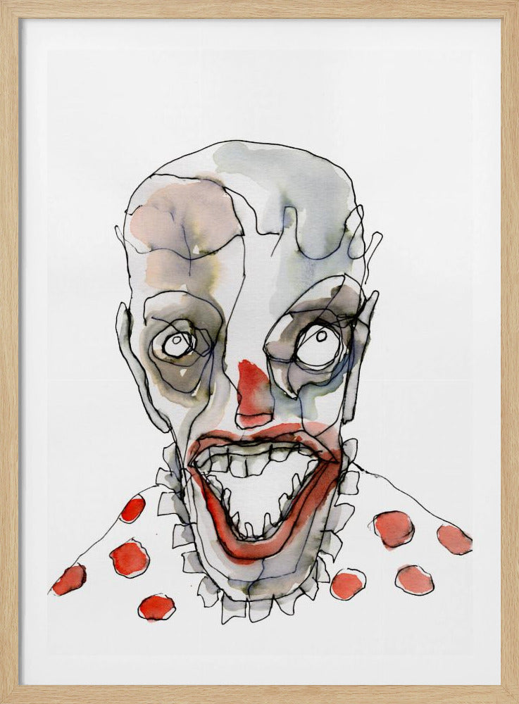 Clowns van het pizzafeest | Poster