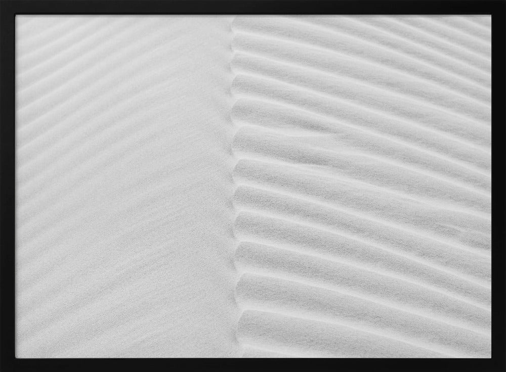 Minimalistische zandduin | Poster
