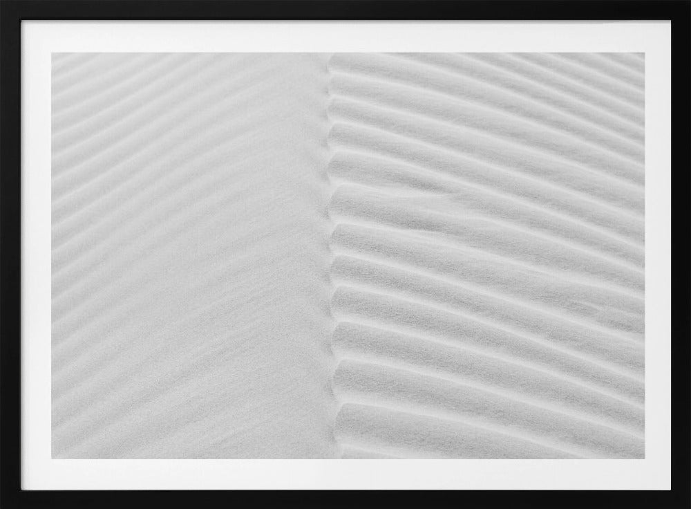 Minimalistische zandduin | Poster