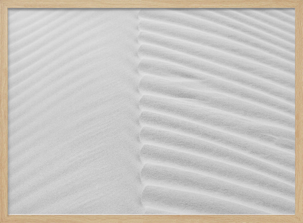 Minimalistische zandduin | Poster