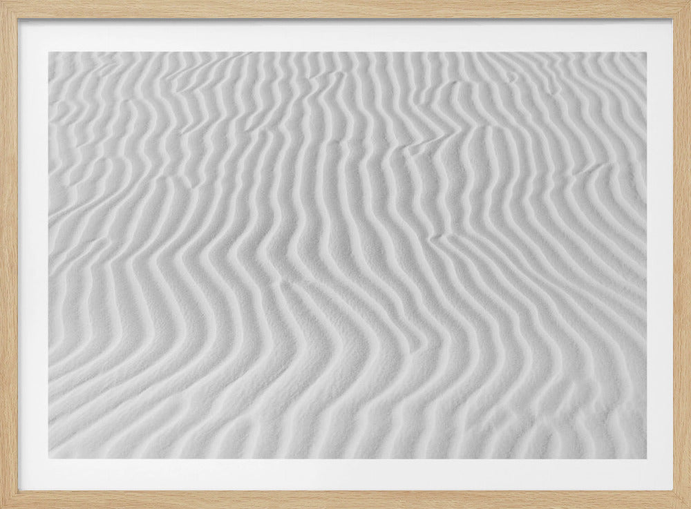 Minimalistische zandduin 2 | Poster
