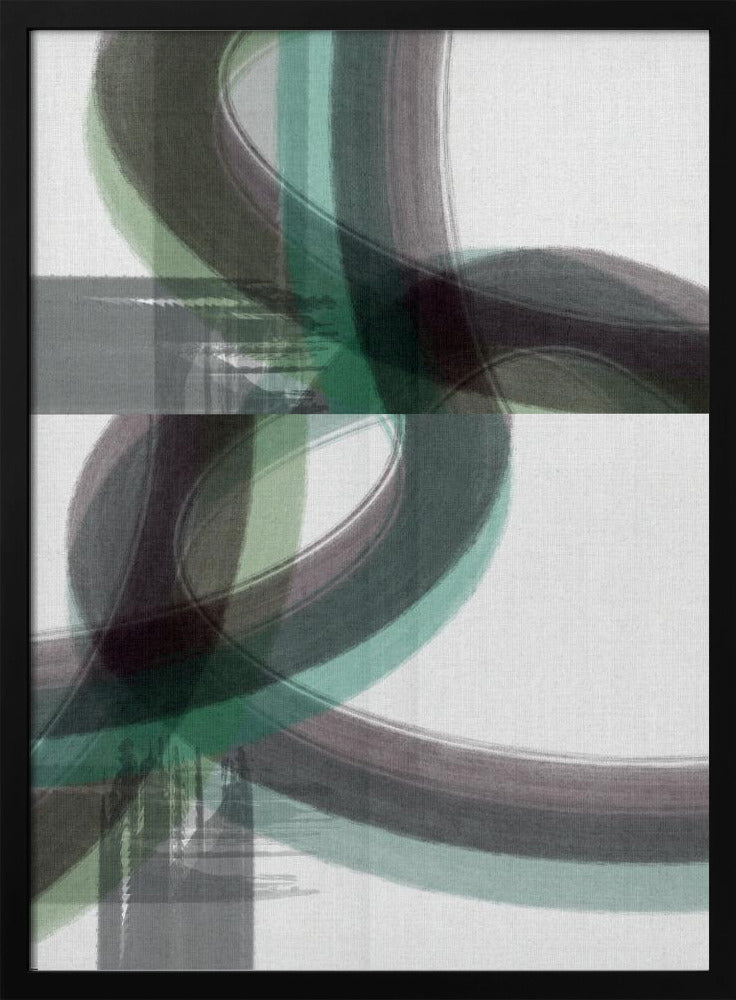 Green Curve 2 | Poster
