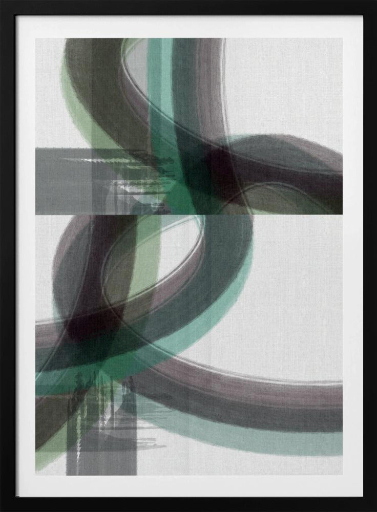 Green Curve 2 | Poster