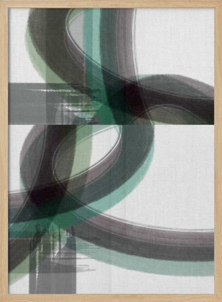 Green Curve 2 | Poster