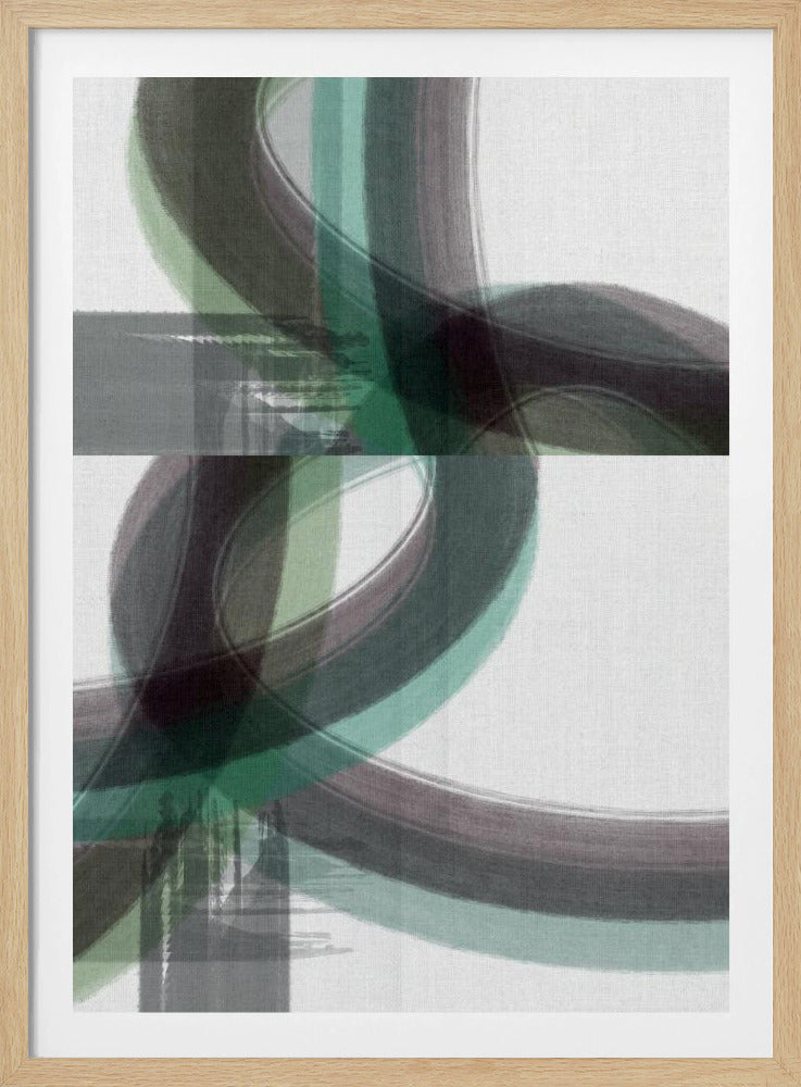 Green Curve 2 | Poster
