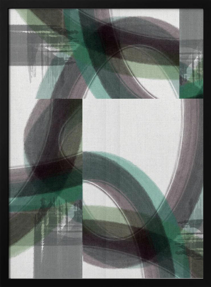 Green Curve 3 | Poster