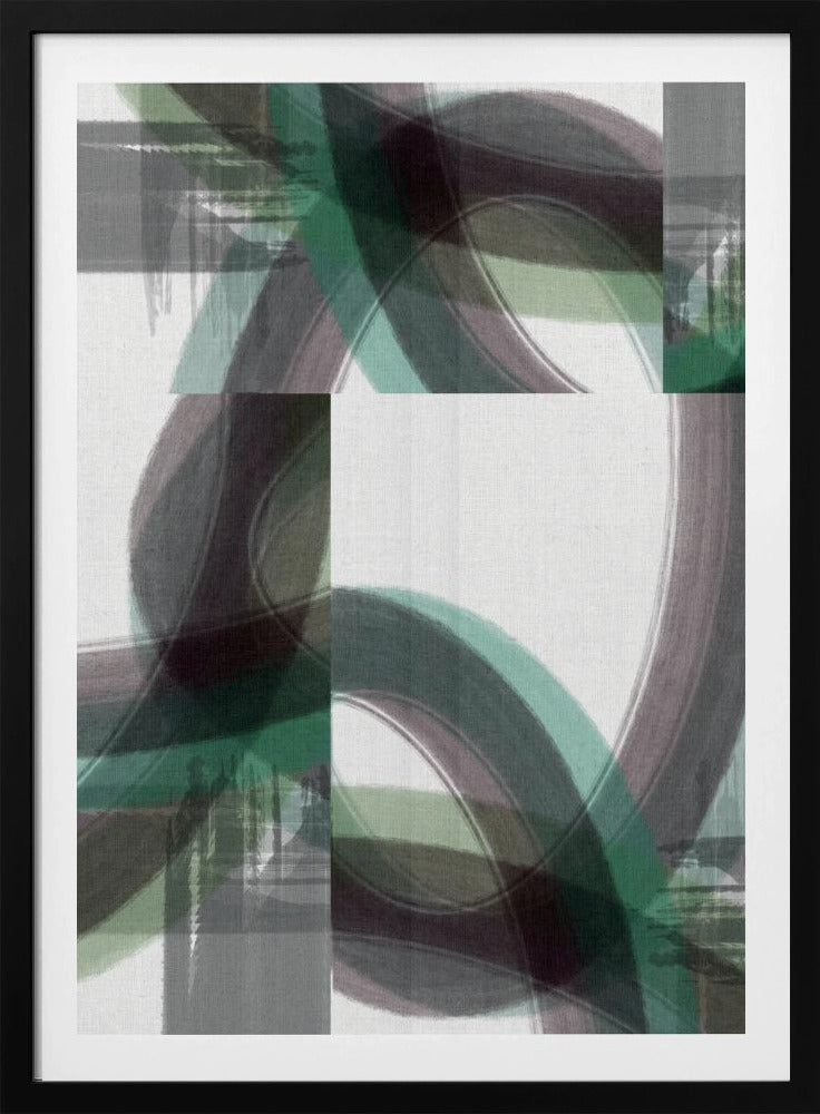 Green Curve 3 | Poster