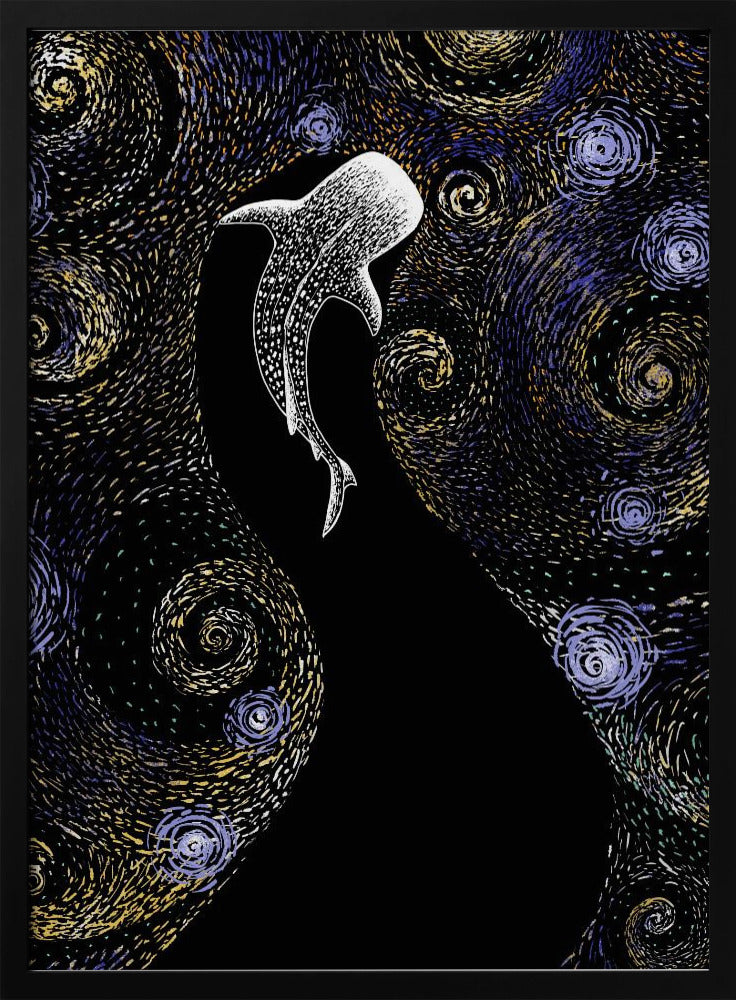 Sterreneter in Van Gogh-stijl | Poster