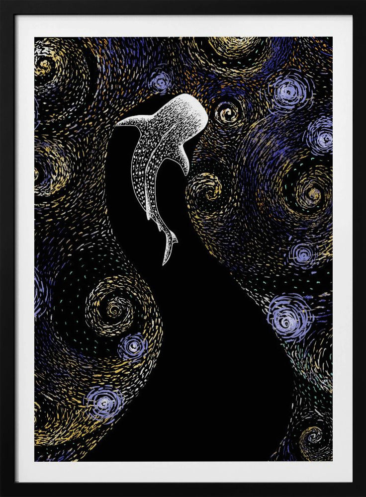 Sterreneter in Van Gogh-stijl | Poster