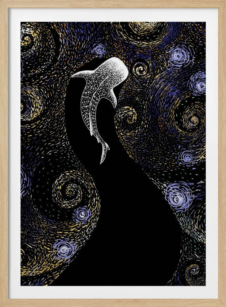 Sterreneter in Van Gogh-stijl | Poster