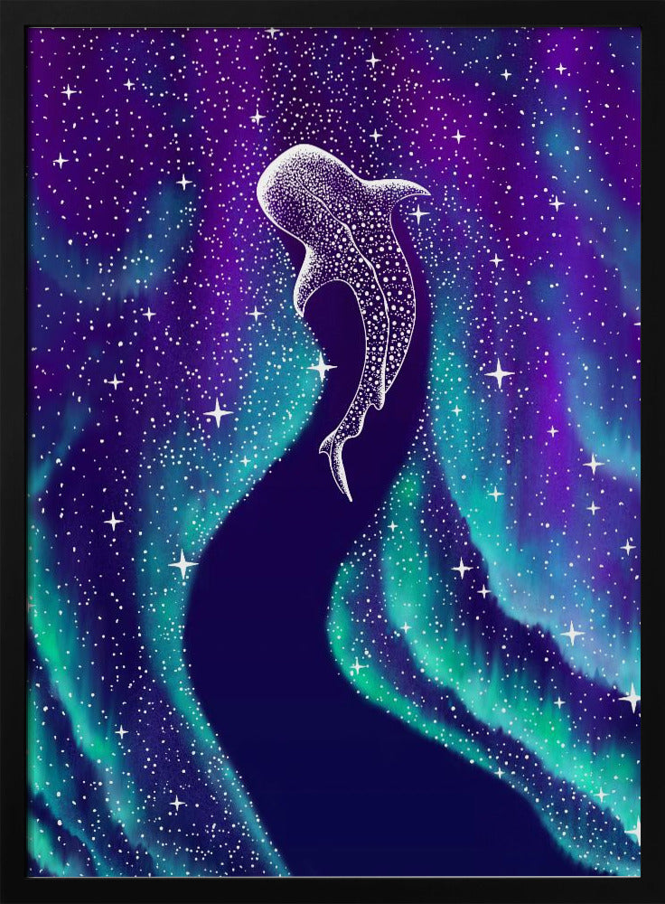Sterreneter in het Noorderlicht | Poster