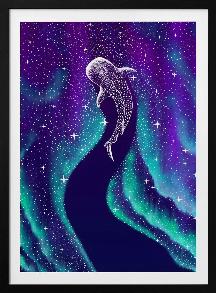 Sterreneter in het Noorderlicht | Poster