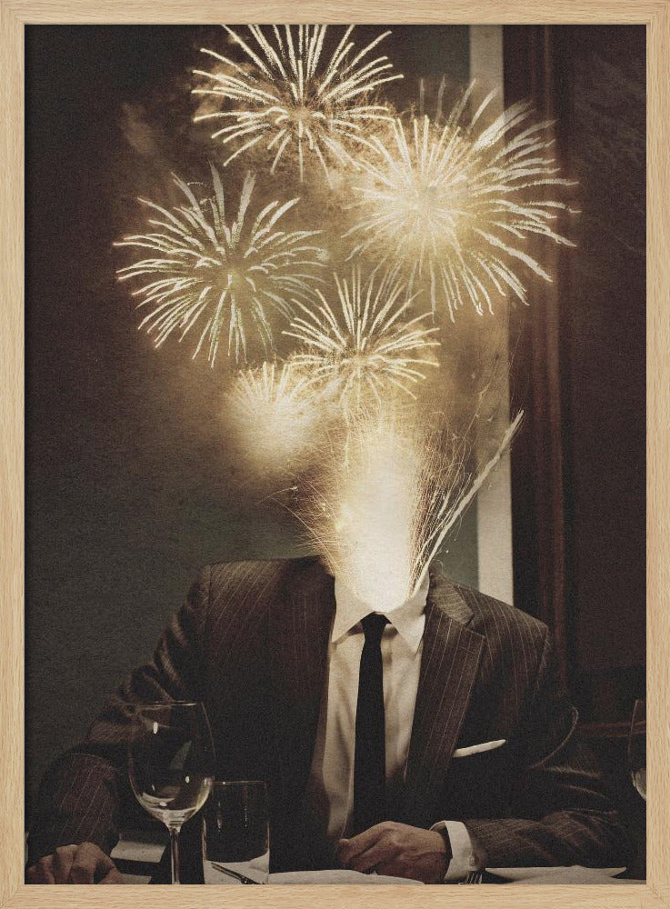 Vuurwerkhoofd | Poster