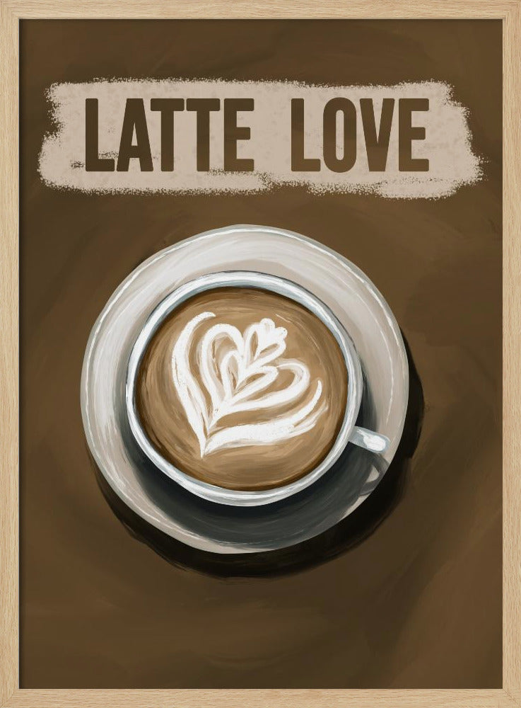 Latte Liefde | Poster