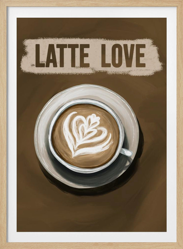 Latte Liefde | Poster
