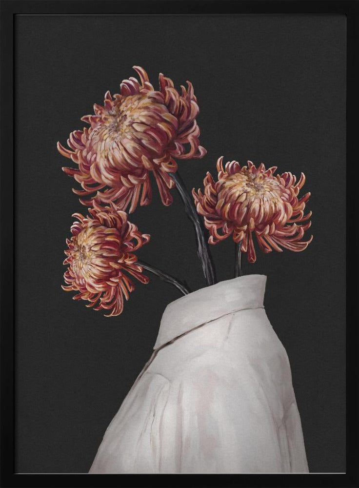 In bloei (donker) | Poster