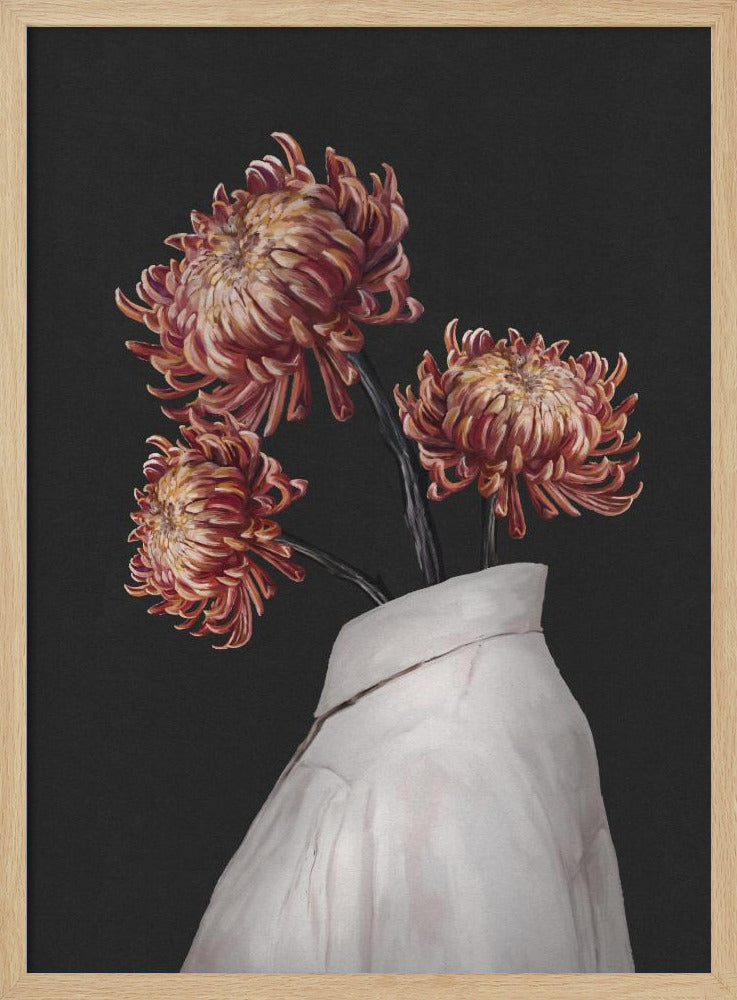 In bloei (donker) | Poster