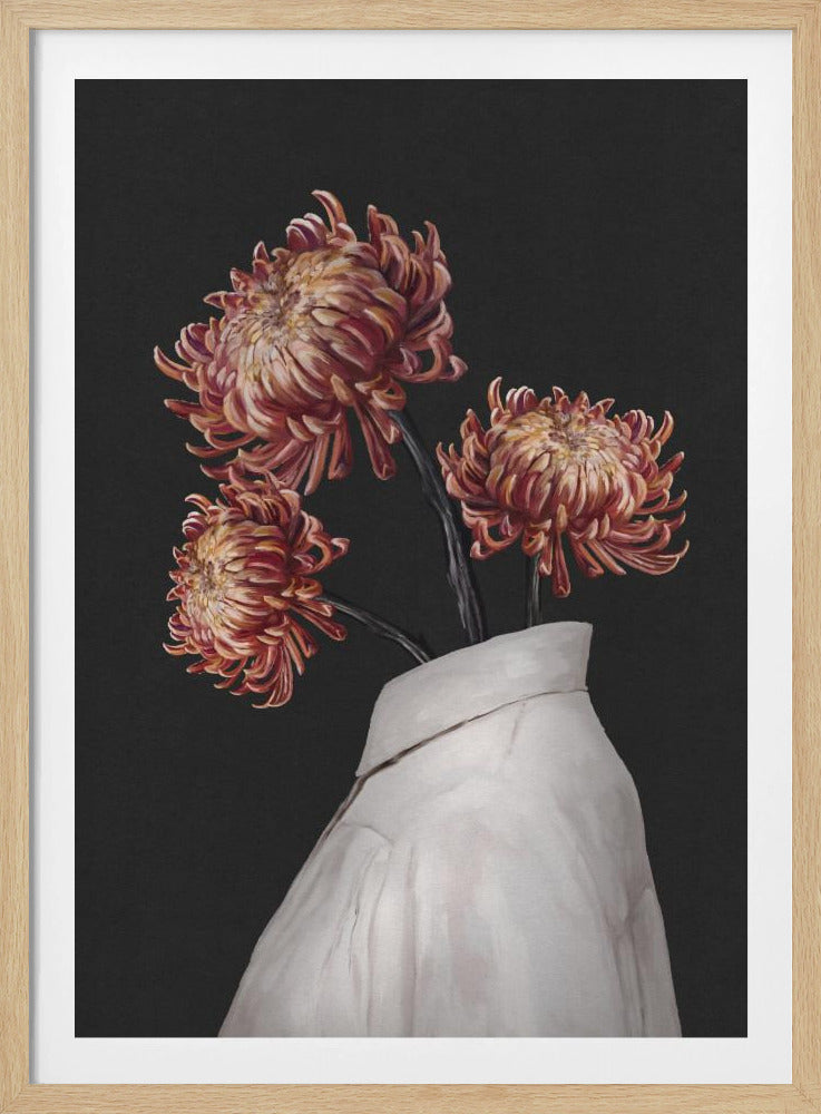 In bloei (donker) | Poster