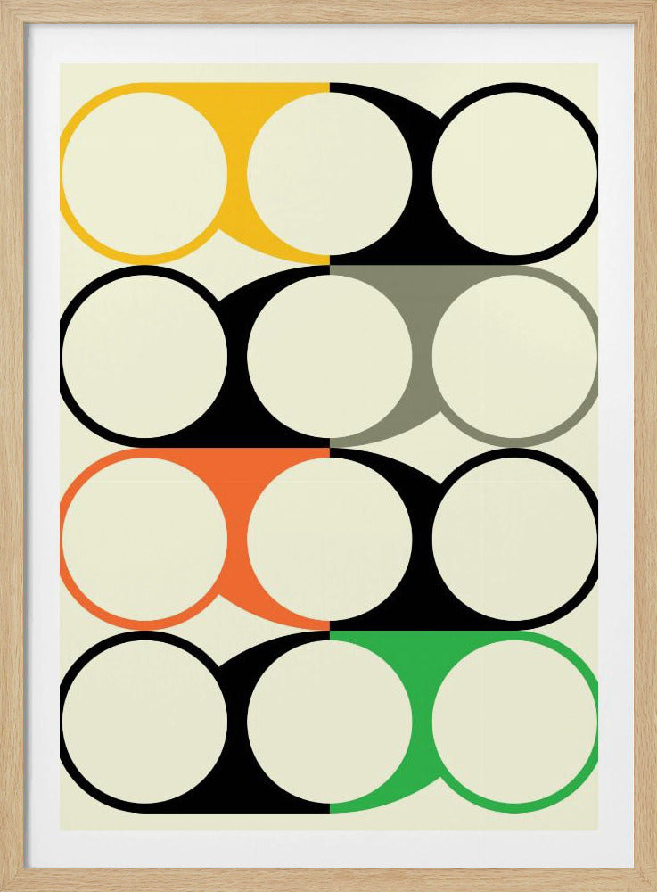 Geometrisch abstract ontwerp | Poster