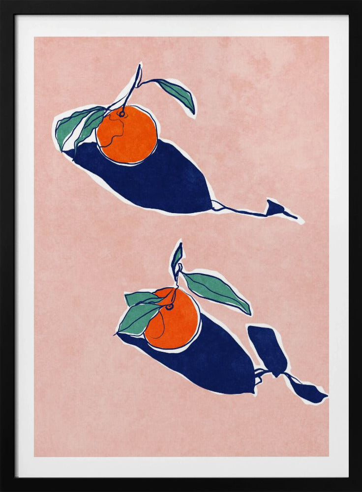 Abstract Oranges | Poster