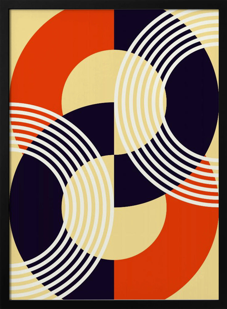 Verweven cirkels | Poster