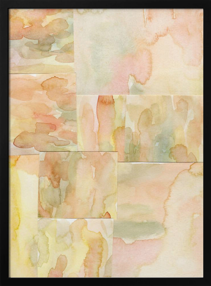 Abstracte compositie 4 | Poster