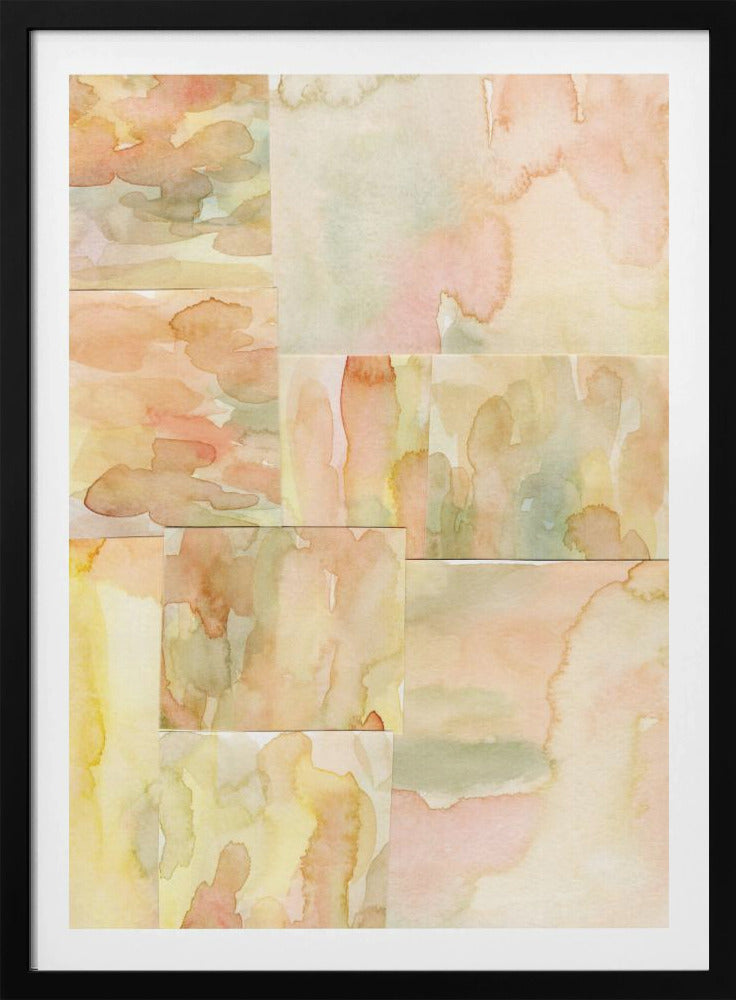 Abstracte compositie 4 | Poster