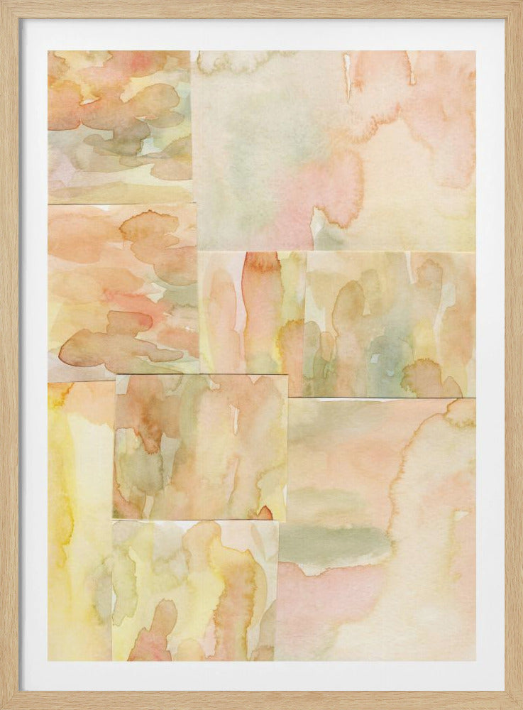 Abstracte compositie 4 | Poster