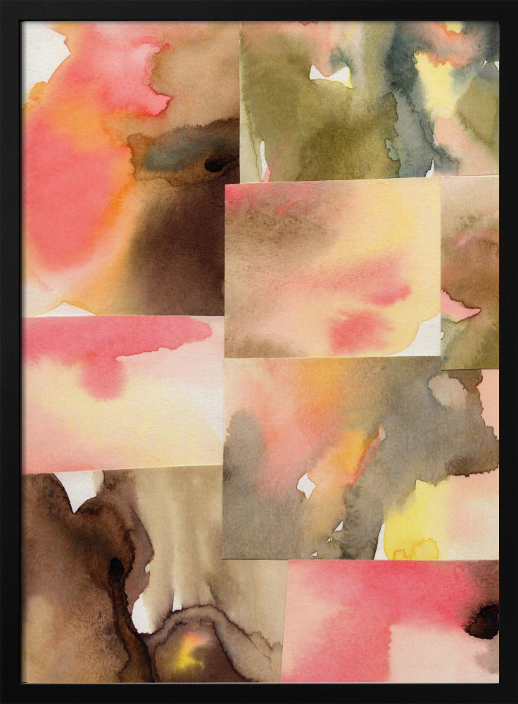 Abstracte compositie 5 | Poster