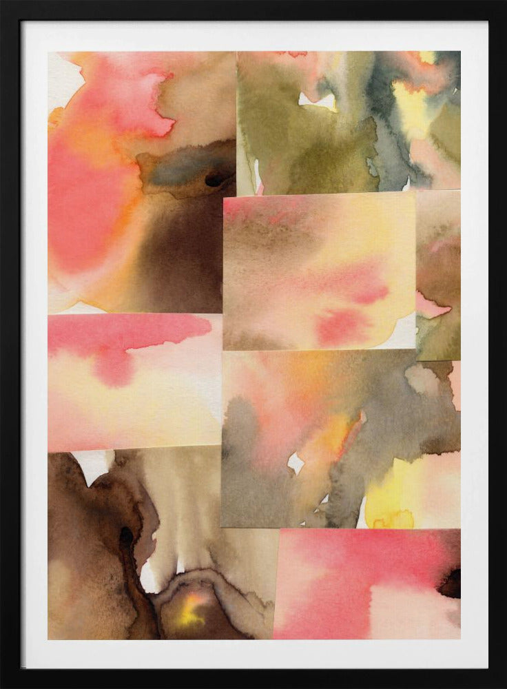 Abstracte compositie 5 | Poster