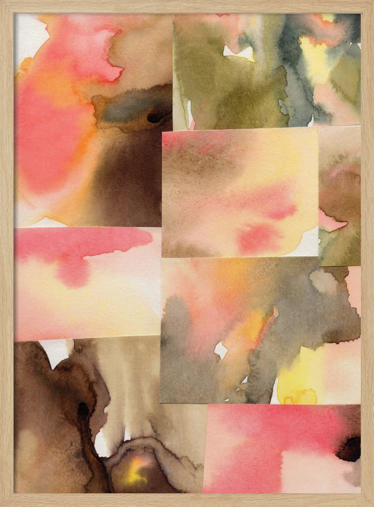 Abstracte compositie 5 | Poster