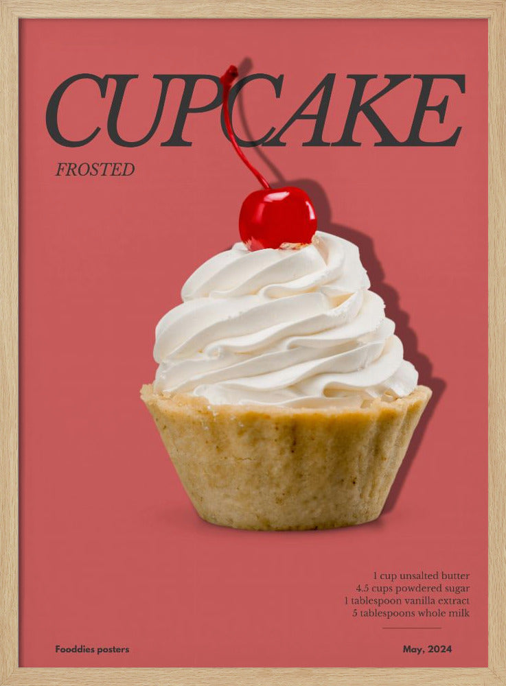 Cupcake Traktatie | Poster
