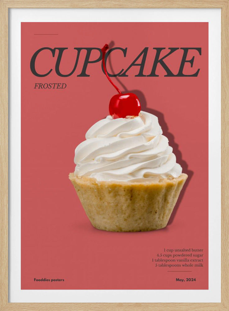 Cupcake Traktatie | Poster