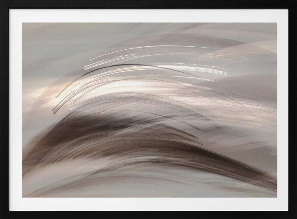 Abstracte golven | Poster