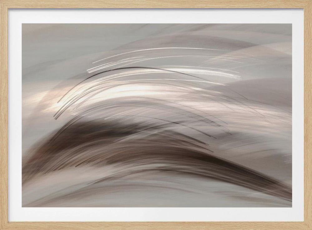 Abstracte golven | Poster