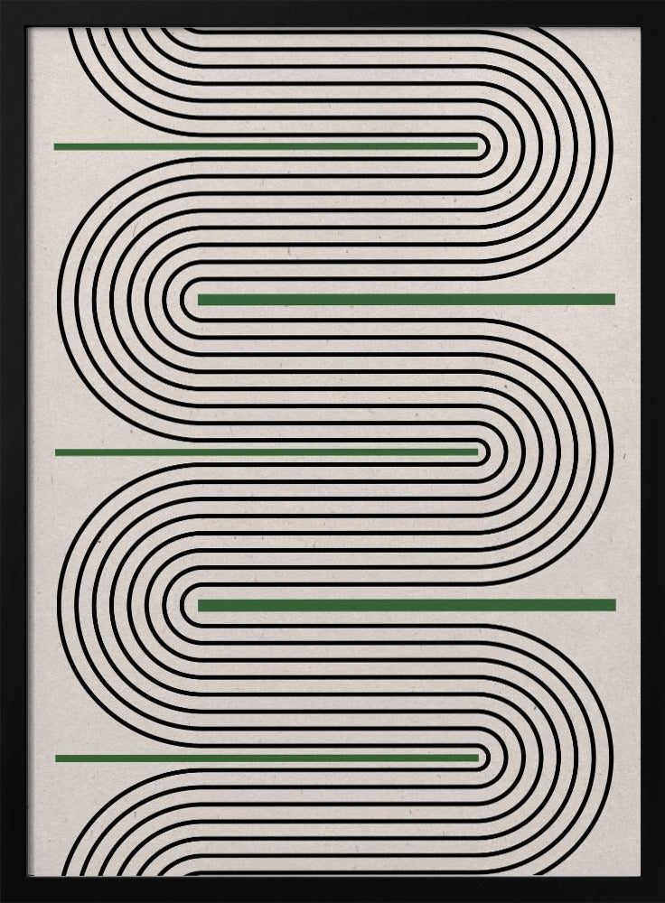 Gebogen Harmonie | Poster