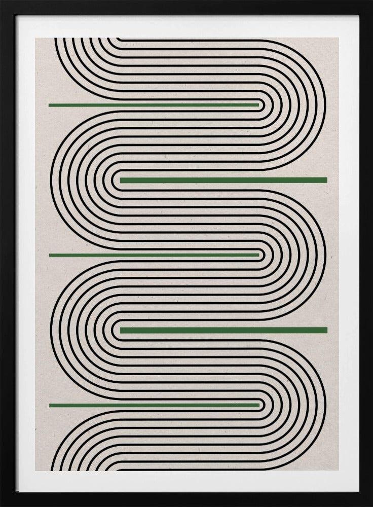 Gebogen Harmonie | Poster