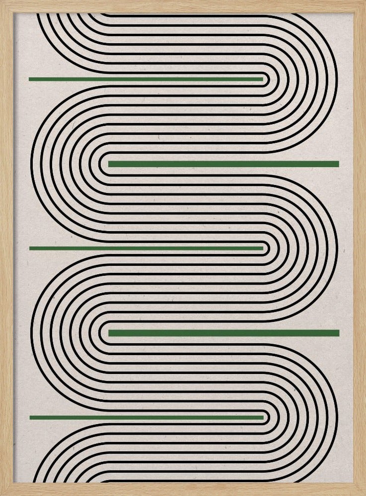 Gebogen Harmonie | Poster