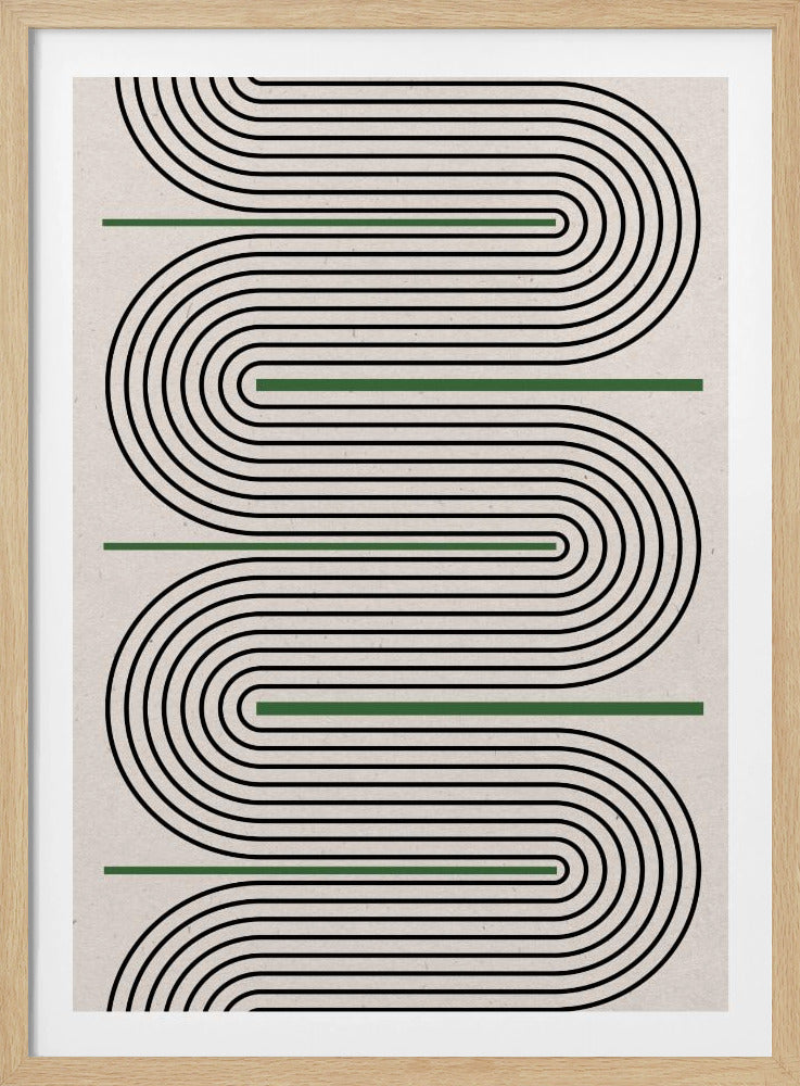 Gebogen Harmonie | Poster